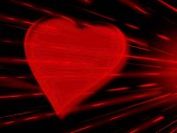 zooming heart wallpaper