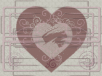 hearts in bars wallpaper