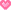 tiny pink heart